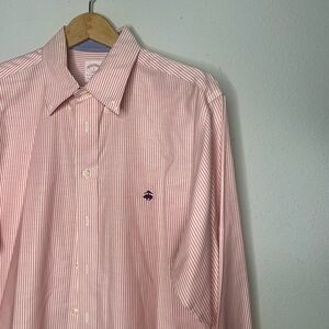 Brooks Brothers Pink Dress Shirt Classic Button-Down